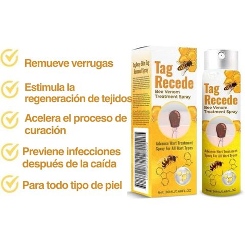 TagRecede - Spray de Tratamiento con Veneno de Abeja