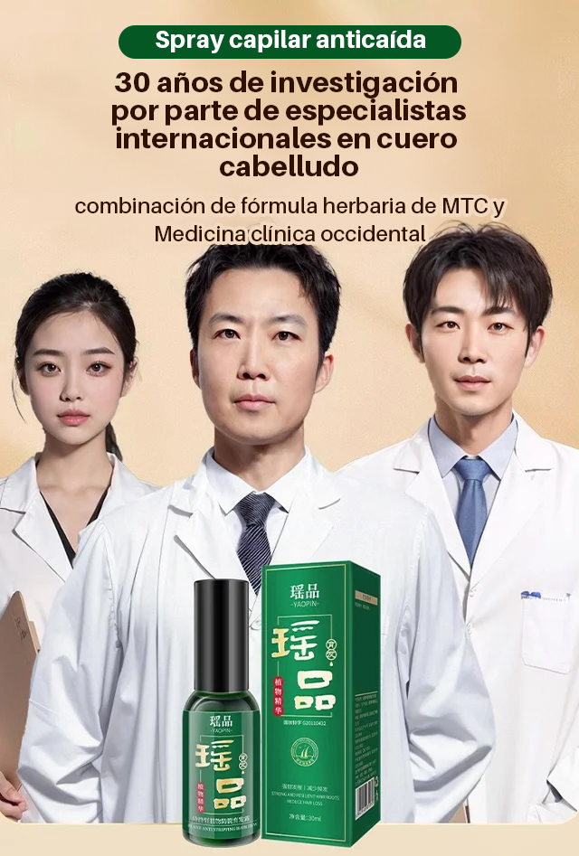 YAOPIN-SOLUCIÓN ANTICAÍDA Y CRECIMIENTO DEL CABELLO