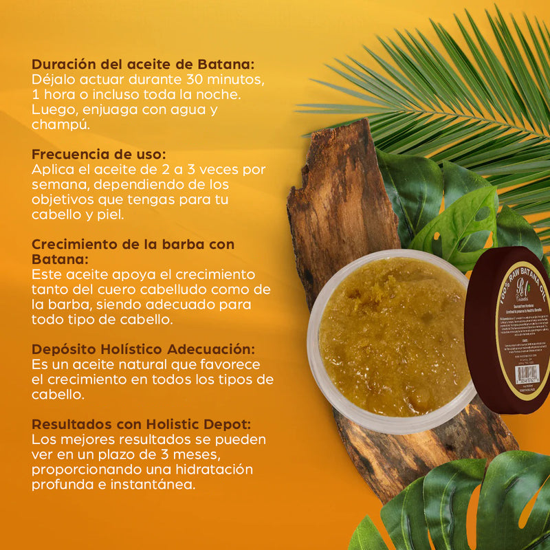 BATANA OIL-Aceite natural para el crecimiento del cabello