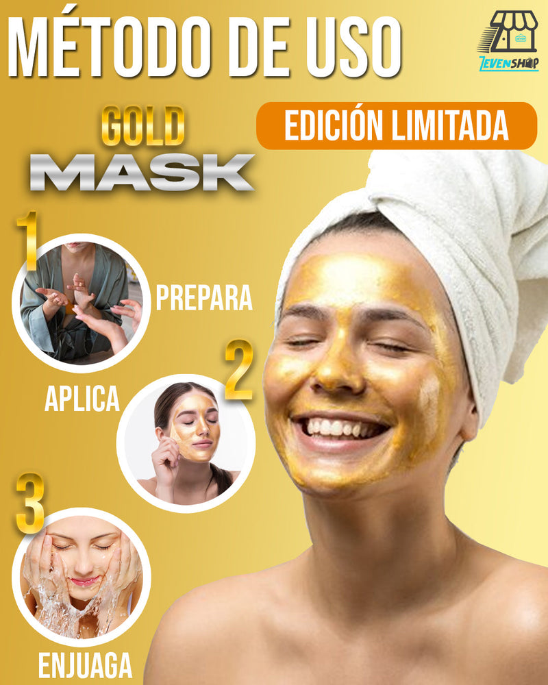 MASK GOLD COLLAGEN CON ÁCIDO HIALURÓNICO