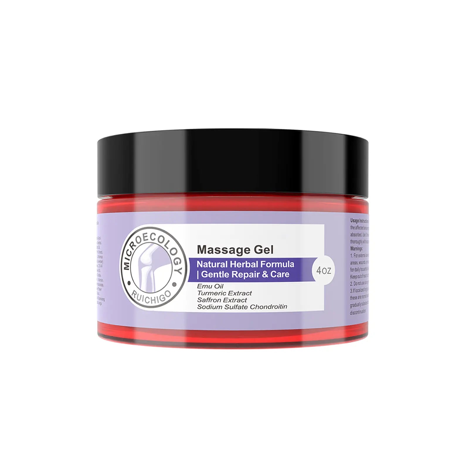 Gel rojo